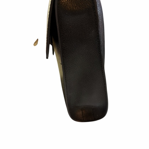 Authentic Delvaux Madame PM Black Leather Clutch - Quiet Luxury - Picture 5 of 7